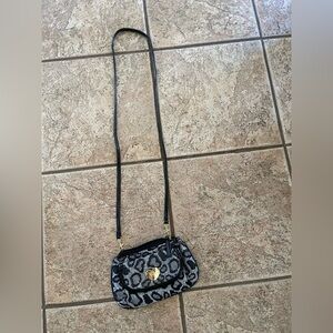 Betsy Johnson Y2K Leopard Print Crossbody Bag